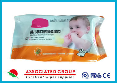 Το οικιακό μωρό υγρό σκουπίζει το μη υφανθε'ν χέρι μωρών υφάσματος/το στοματικό αποκλειστικό ιστό