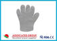 Γάντια πλυσίματος σώματος ύφους δάχτυλων/ραμμένο μη υφανθε'ν σημείο Spunlace τριφτών σώματος γάντι