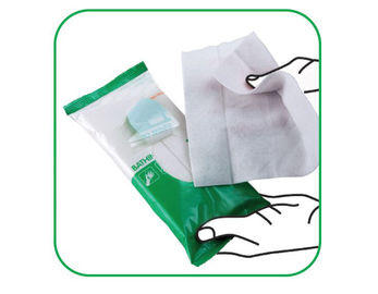 Bathing Adult Wet Wipes Biodegradable Wash Cloths For Incontinence Care