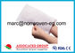 Επαγγελματικό καθαρό υγρό υγρό γάντι πλυσίματος για το λούσιμο στο κρεβάτι, 8 PC Microwaveable