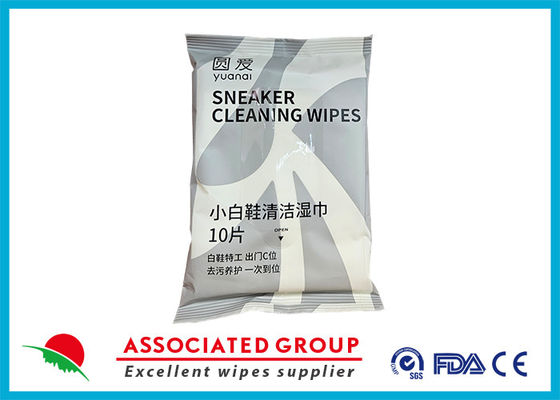 Yuanai καθαρισμός sneakers βρεγμένες πετσέτες ασφαλή για χρήση σε δέρμα, καμβά, δίχτυ και διάφορα πλέγματα