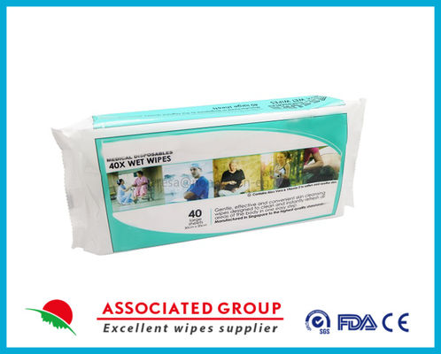 40pcs Πρωταθλήματα Καθαρισμού Πλήρους Σώματος Βρεγμένα Λουκέτα για Ενήλικες - Μεγάλη πολυτέλεια Φρέσκο-αίσθημα Χωρίς Πλύσιμο Χωρίς Μυρωδιά Χωρίς Μπάνιο